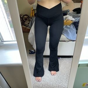 Aerie | Offline Real Me Flare Hi-Rise Crossover Legging | Size XS